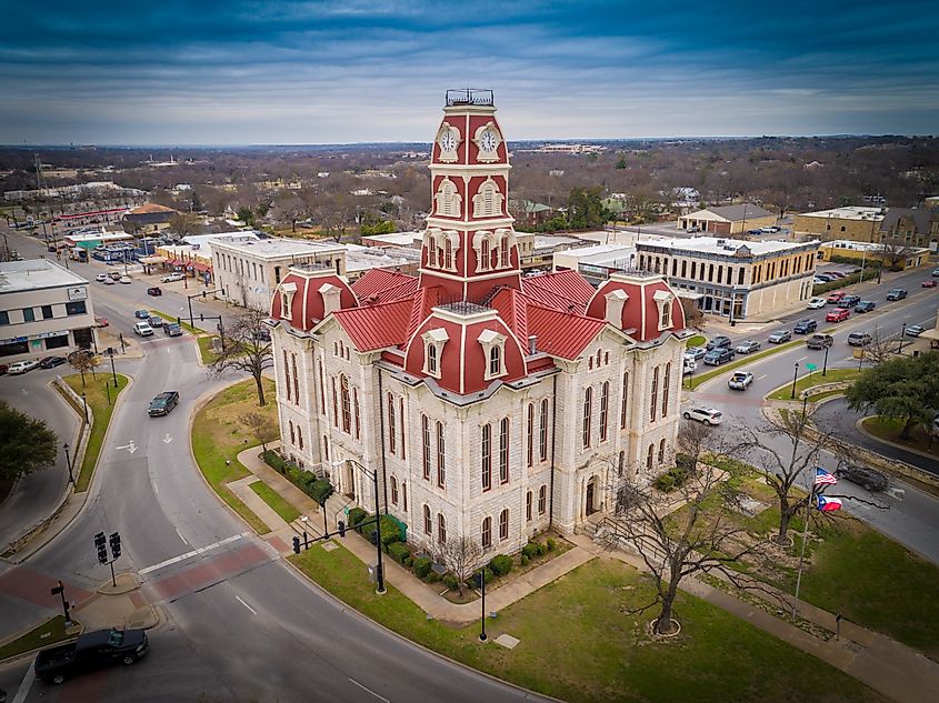 Parker County, Texas. Weatherford, Texas.