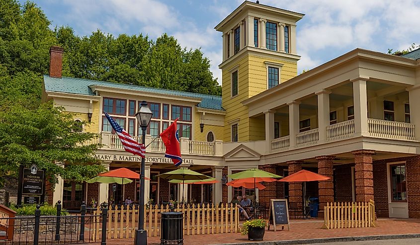 Historic downtown of Jonesborough, Tennessee