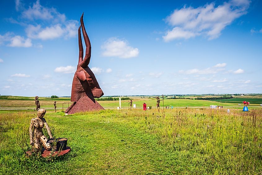 Porter Sculpture Park, Montrose, South Dakota