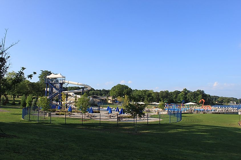 Martindale Beach in Kensington Metropark