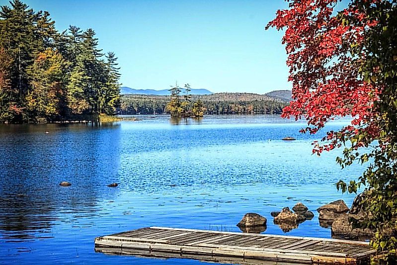 Highland Lake Park in Bridgton, Maine