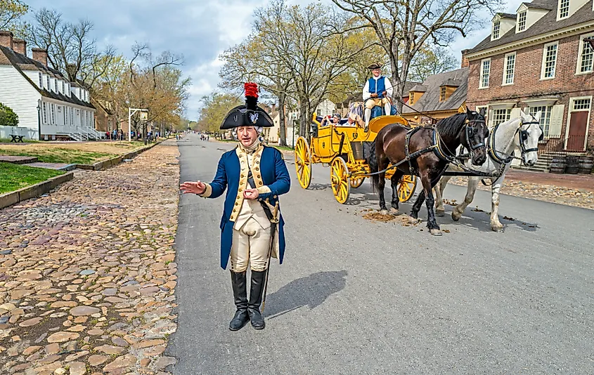 Colonial Williamsburg, Virginia.