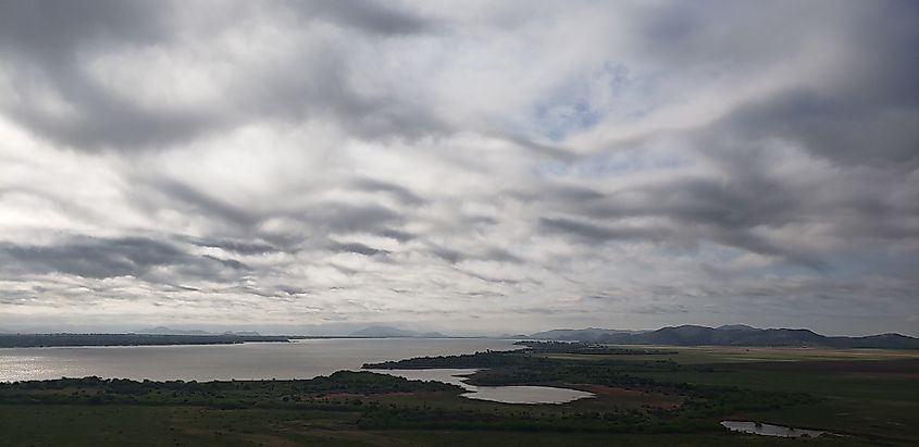 Lake Altus-Lugert near Lone Wolf, Oklahoma.