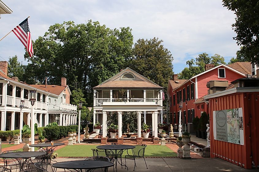 The Buxton Inn Bed and Breakfast in downtown Granville. 