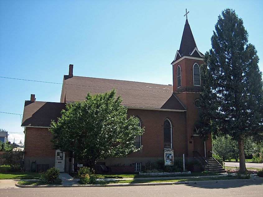 St. Paul's United Church of Christ of Laramie, in Laramie, Wyoming.