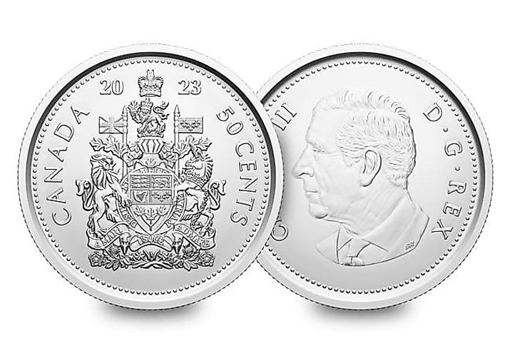 The new Canadian 50-cent coin