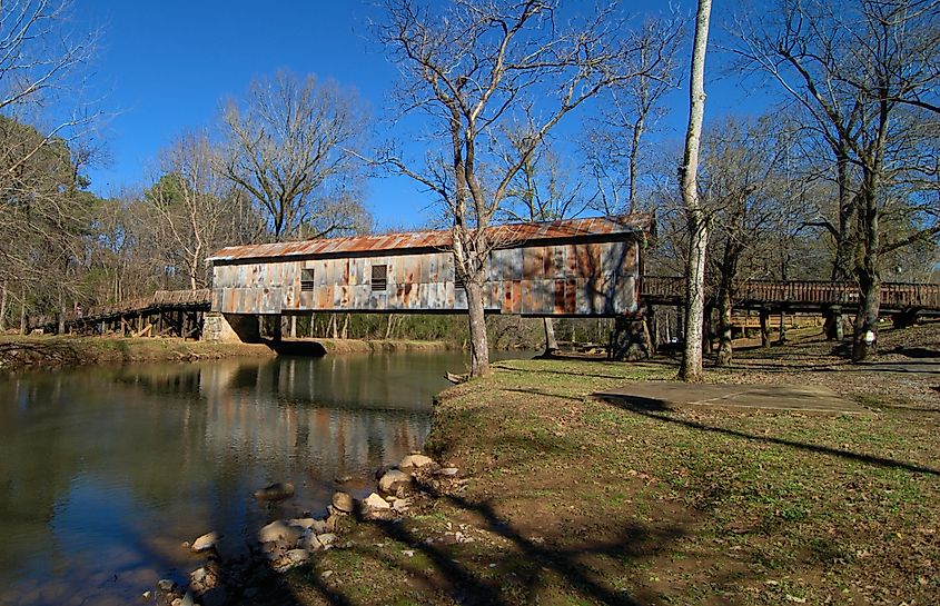 The Kymulga Bridge in Childersburg, Alabama.