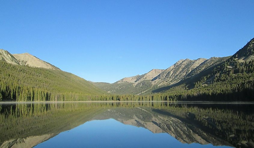 Twin Lakes, Wisdom, Montana.