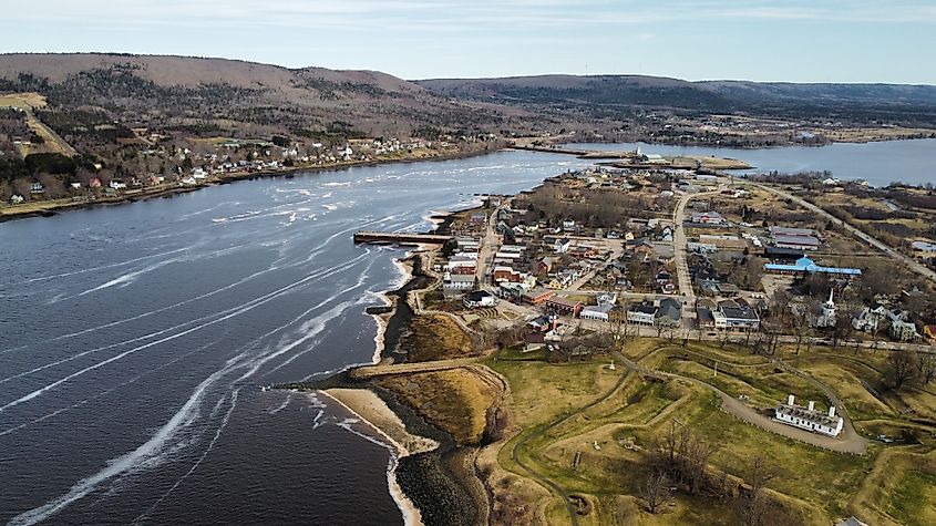 Annapolis Royal, Nova Scotia waterfront (Credit: The Bearded Gentleman via Shutterstock)