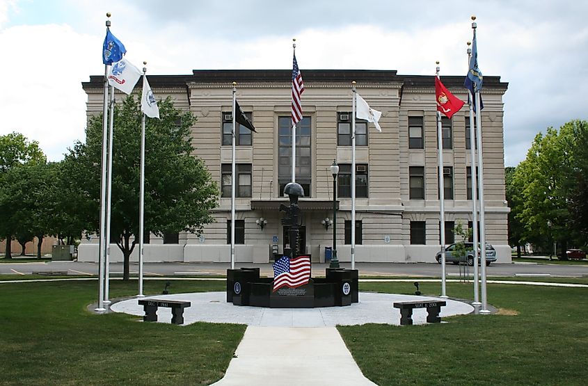 The Courthouse in Tuscola.