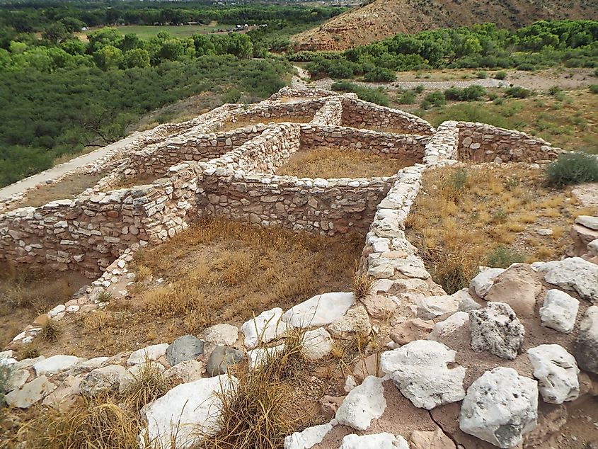 The Tuzigoot National Monument in Clarkdale, Arizona