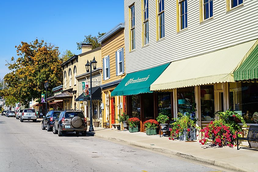 Main Street of Midway, Kentucky