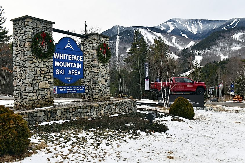 Whiteface Mountain, Wilmington, New York. Editorial credit: nyker / Shutterstock.com