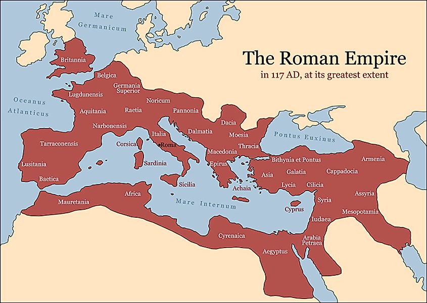 5 Important Cities Of The Roman Empire Worldatlas