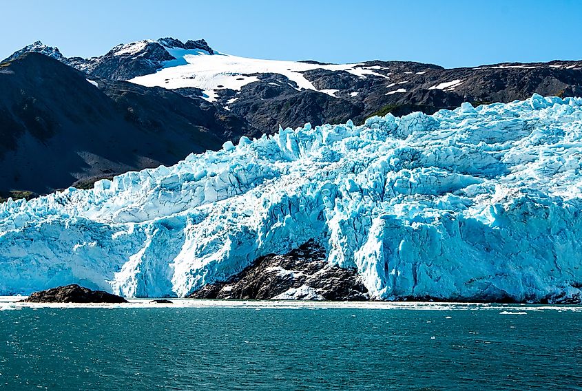 Aialik Glacier in Kenai Fjords National Park