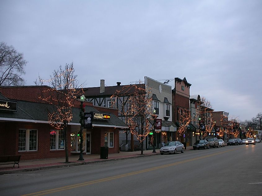 Grayslake, Illinois. In Wikipedia. https://cy.wikipedia.org/wiki/Grayslake,_Illinois Gan Richie Diesterheft from Chicago, IL, USA - Grayslake DowntownUploaded by SchuminWeb, CC BY 2.0, https://commons.wikimedia.org/w/index.php?curid=12222155