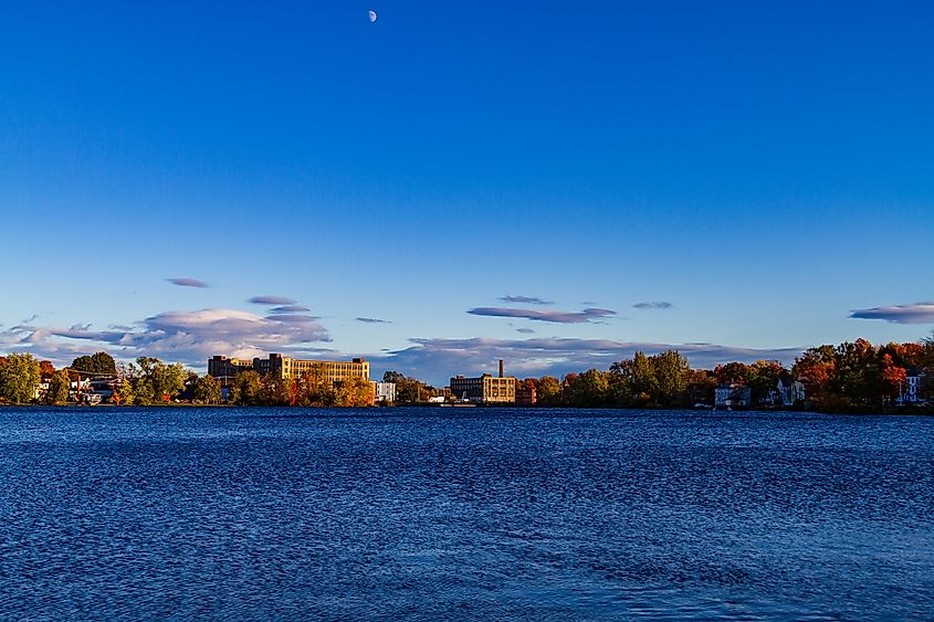 Number One Pond In sanford, Maine.