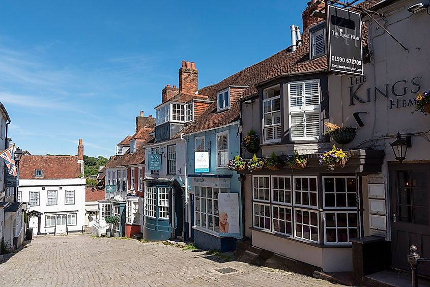 Lymington, in Hampshire, England.