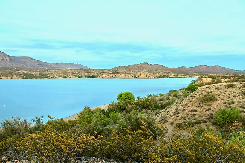 Caballo Lake in New Mexico.