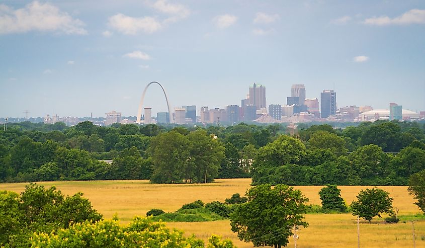 Cahokia Mounds State Historic Site in Illinois