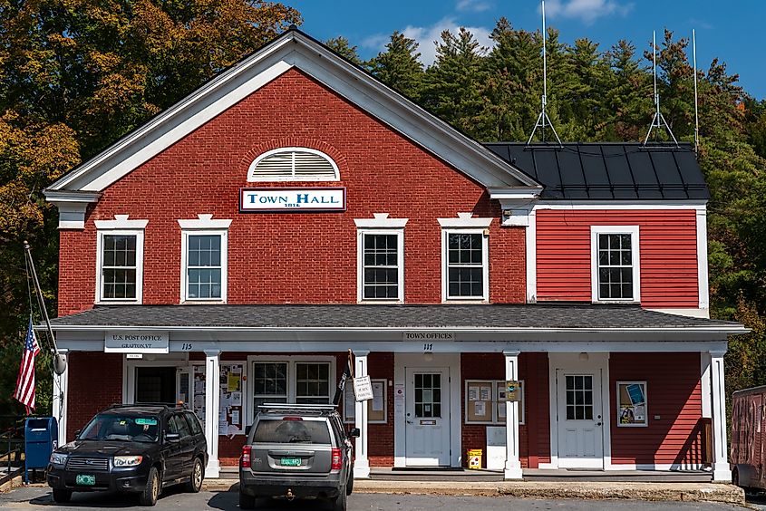 The Town Hall in Grafton, Vermont