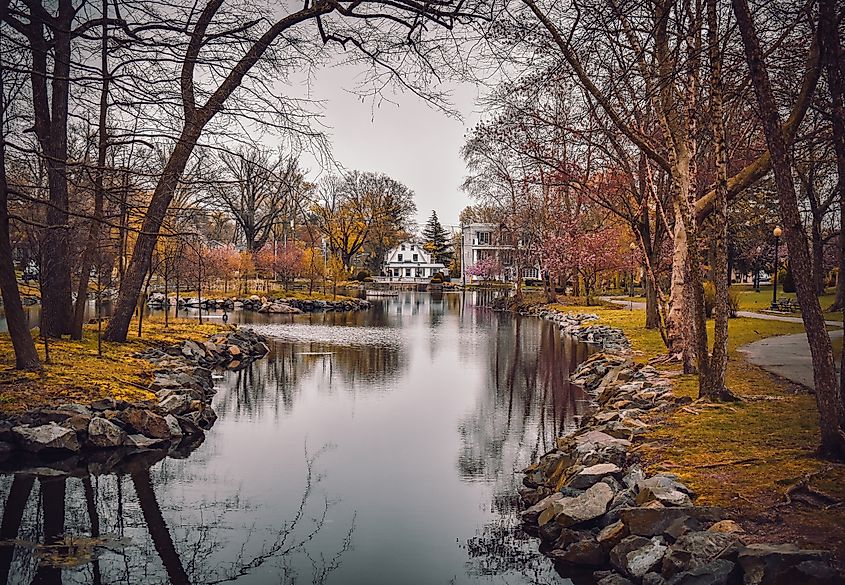 Mindowaskin Park in the town of Westfield, New Jersey.