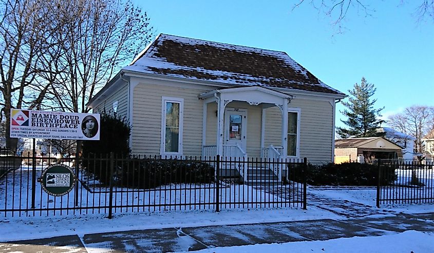  Mamie Doud Eisenhower's birthplace