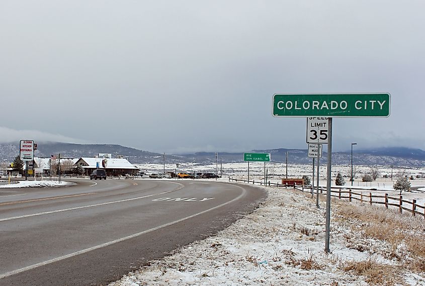 Colorado City, a census-designated place in Pueblo County, Colorado. The community lies in the Greenhorn Valley. Image Credit Jeffrey Beall via Wikimedia.