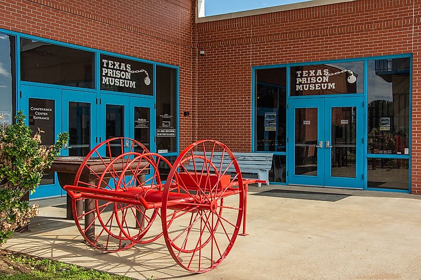 Texas Prison Museum featuring the history of the prison system in Texas in Huntsville, Texas