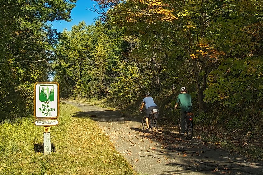 A beautiful fall day in Walker, Minnesota.