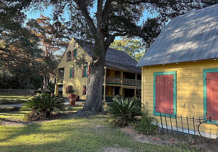 Longfellow-Evangeline State Historic Site in St. Martinville, Louisiana.