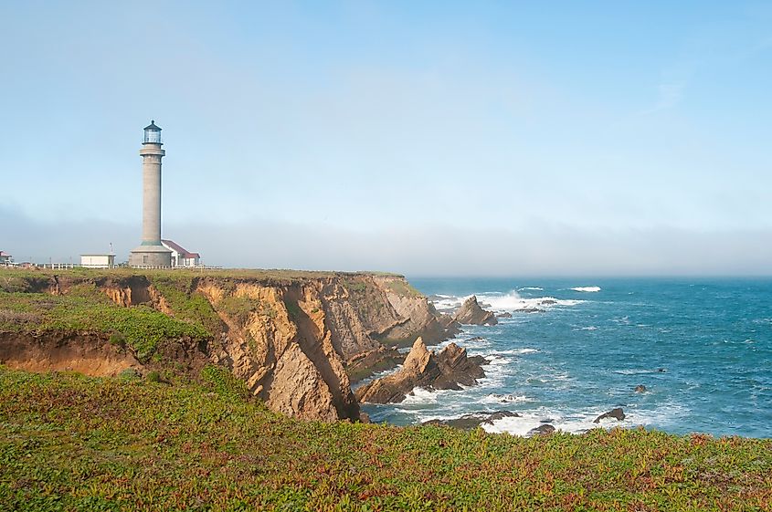 Point Arena Lighthouse in California