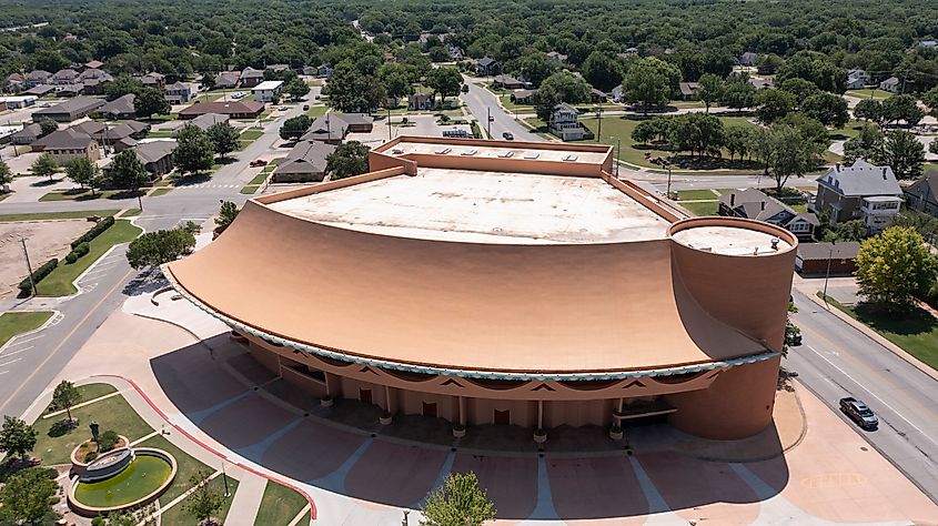 The Bartlesville Community Center in Bartlesville, Oklahoma