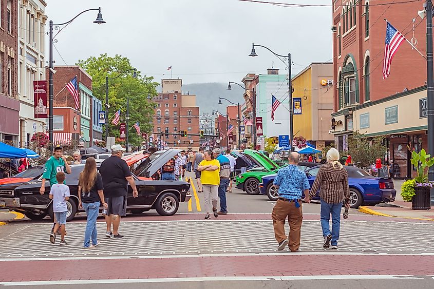 Downtown Bradford, Pennsylvania