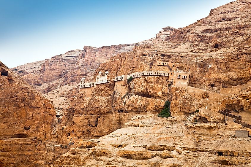 Mount of Temptation, Jericho, West Bank, Palestine