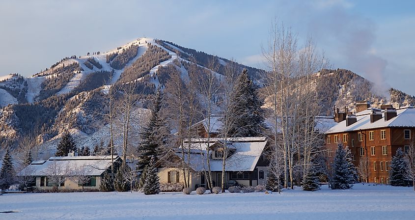 The dreamy town of Sun Valley, Idaho.