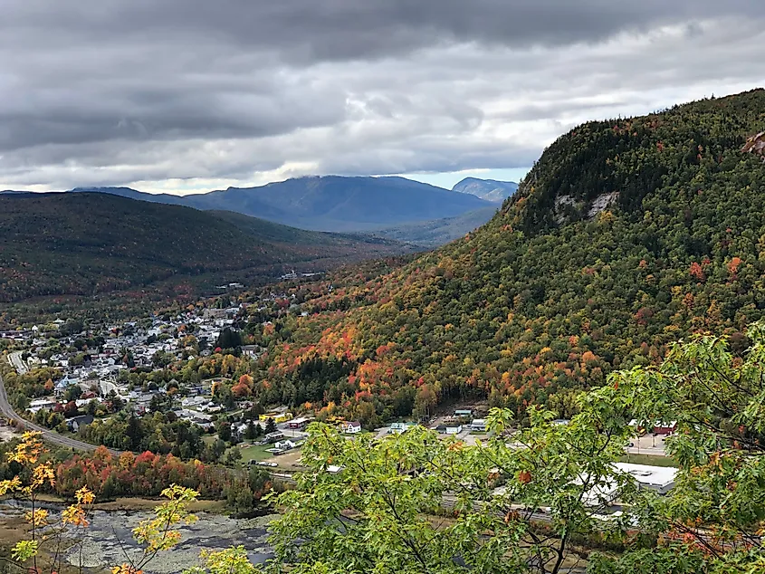 Small town of Berlin New Hampshire.