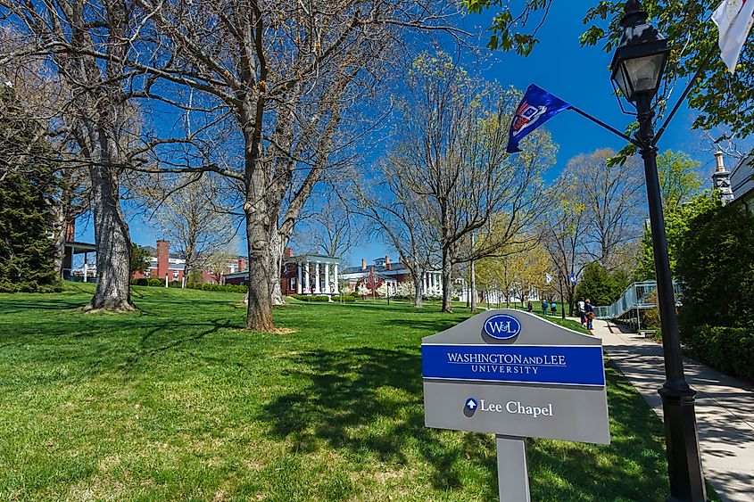 Washington and Lee University in Lexington, Virginia