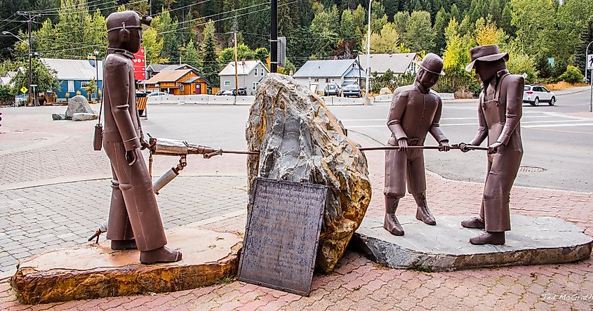 Kimberly, BC Sullivan Mine Sculpture