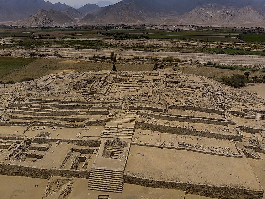 Sacred City of Caral, is an archaeological site located in the Supe valley, near the current town of Caral, Peru