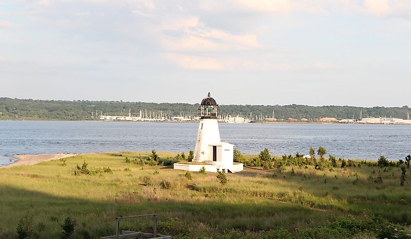 Prudence Island Lighthouse.