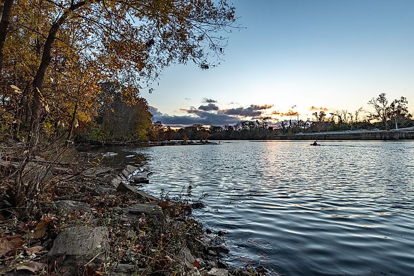 Scenery in Wetumpka, Alabama