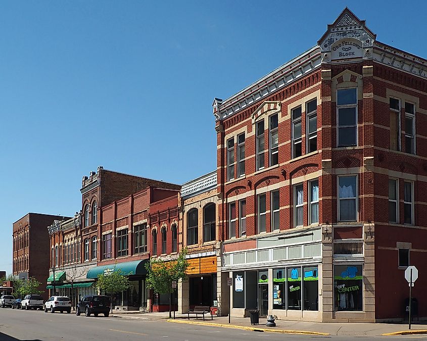 Historic district in Winona, Minnesota