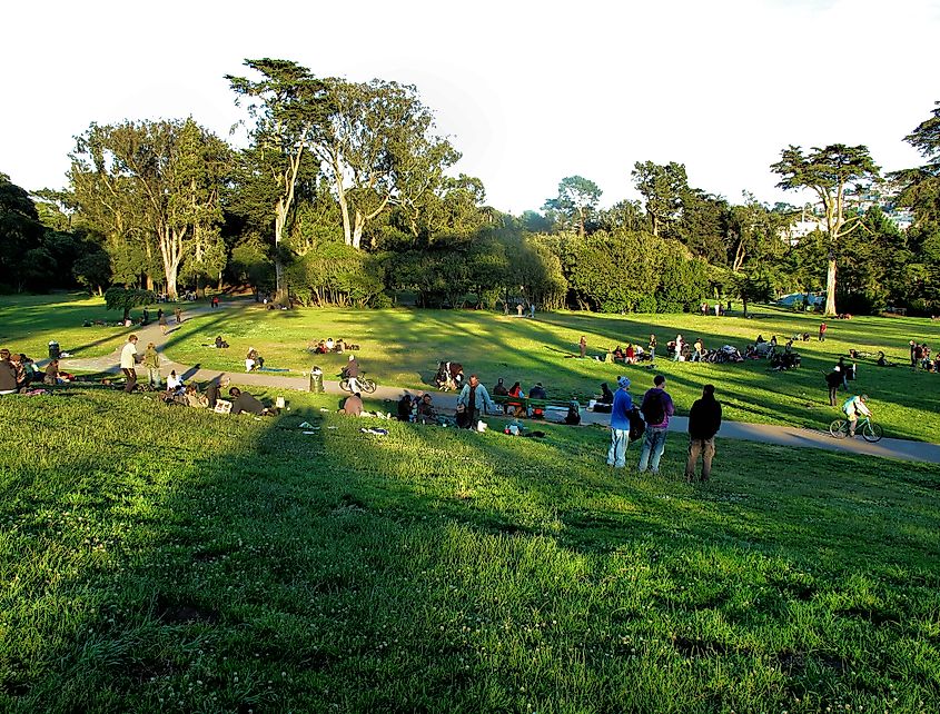 Golden Gate Park. Image Credit Francisco Anzola via Wikimedia.