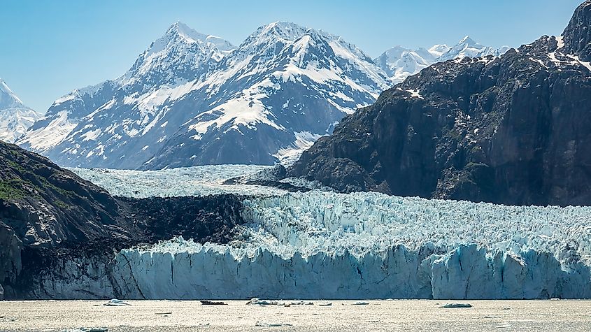 Margerie Glacier in Glacier Bay National Park, Alaska.