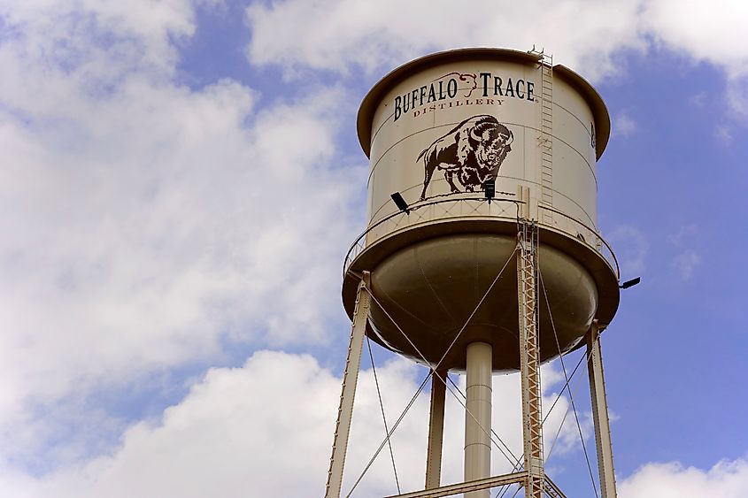 The historic Buffalo Trace Distillery. Image George Wirt by Shutterstock