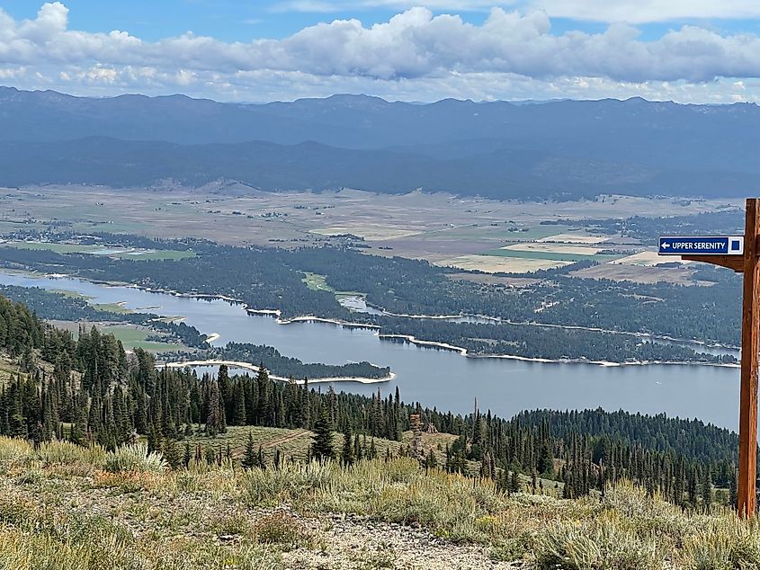 Lake Cascade in Cascade, Idaho.