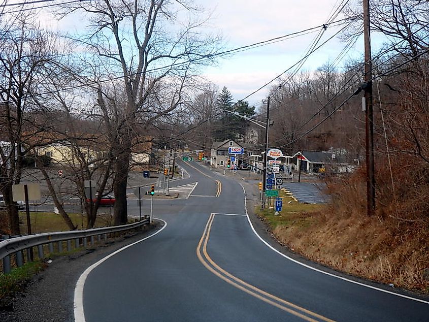 The picturesque Vernon town in New Jersey. 