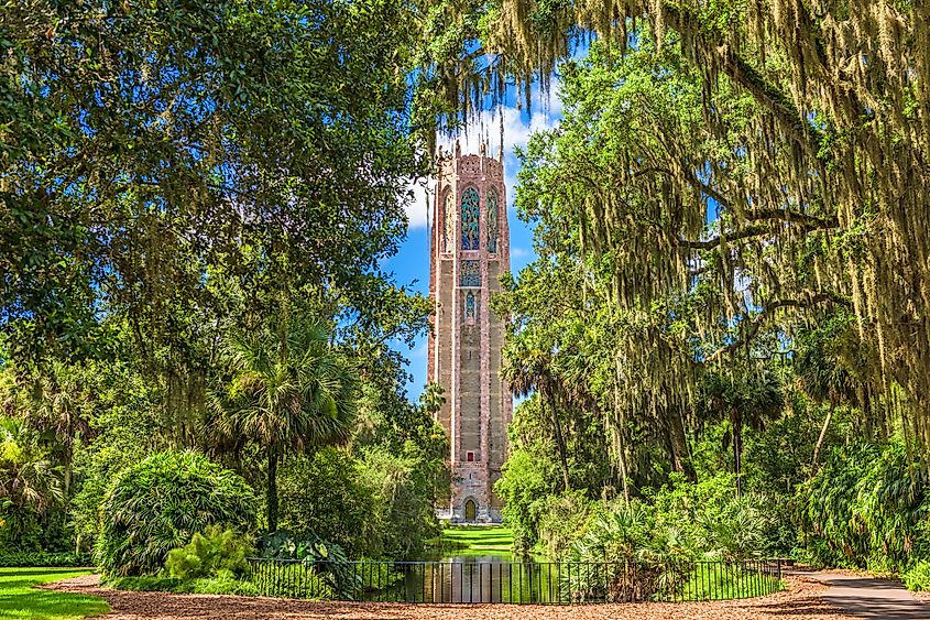 The Bok Tower Gardens in Lake Wales, Florida.