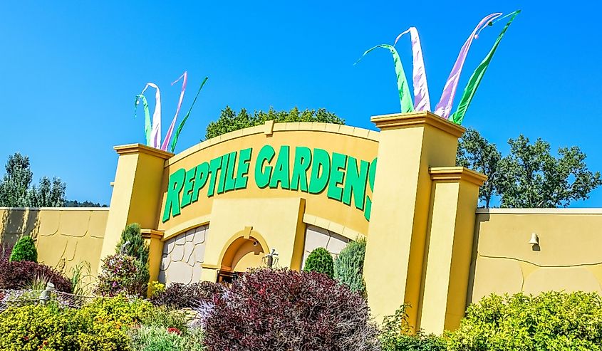 Reptile Gardens is an animal park located south of Rapid City